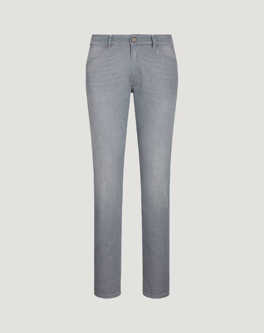 Pt Torino Jeans Swing in light grey denim