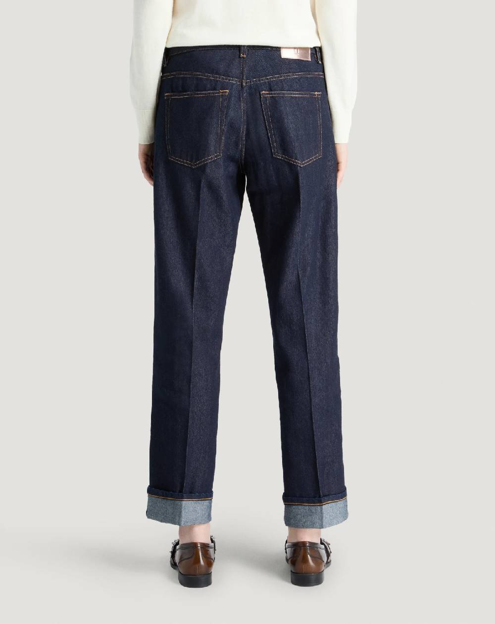 Pt Torino Jeans Tina In Denim Supersoft