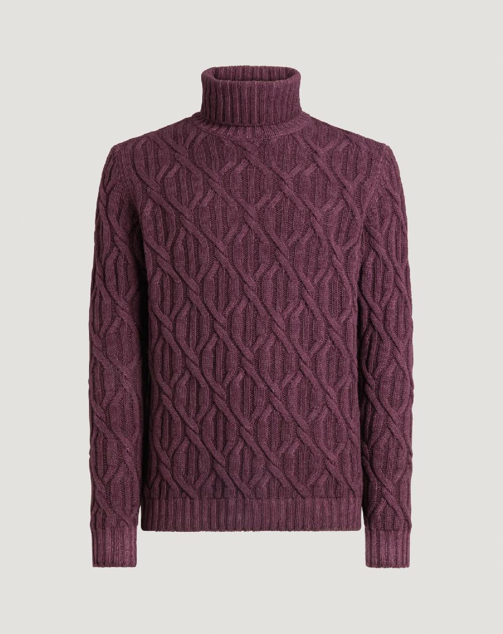 Pt Torino Maglia dolcevita in lana e cachemire