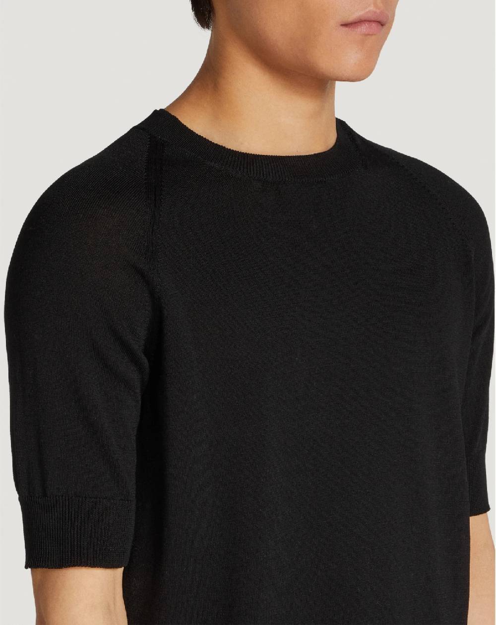 Pt Torino Maglia In Cotone E Viscosa