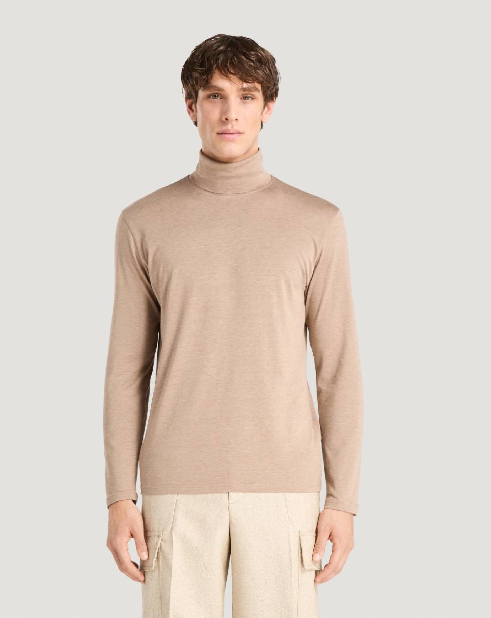 Pt Torino Maglia In Jersey Di Cotone E Seta