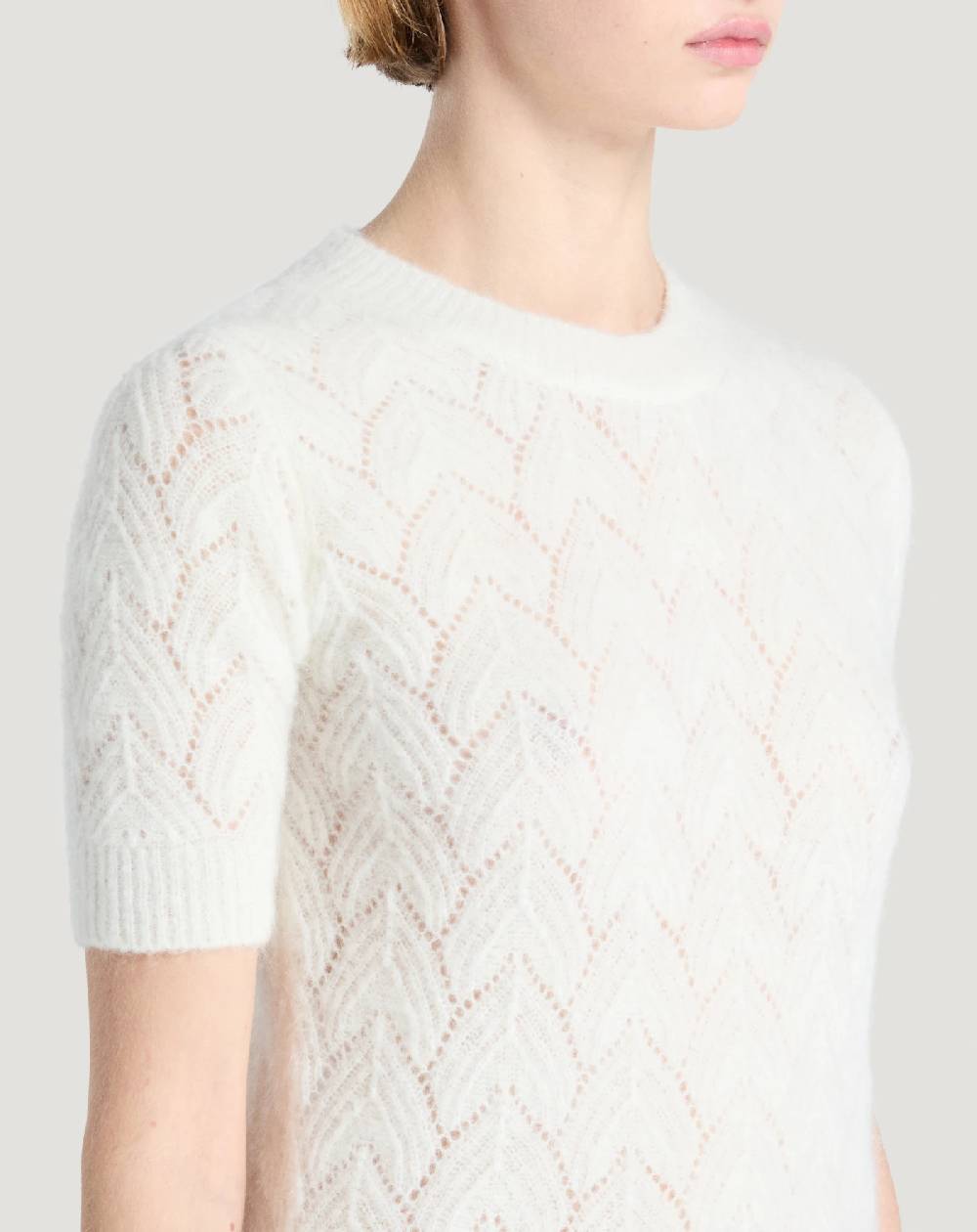 Pt Torino Maglia In Mohair E Lana