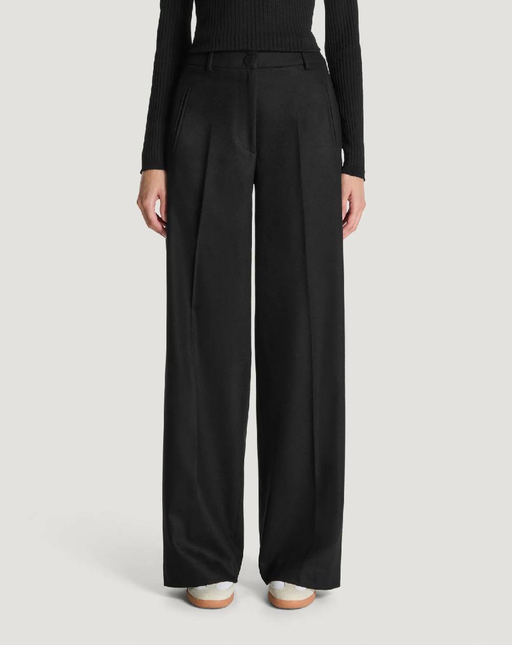 Pt Torino Pantaloni Alessandra In Flanella