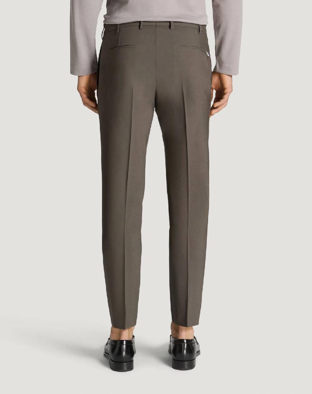 Pt Torino Pantaloni Dieci In Lana Tropical