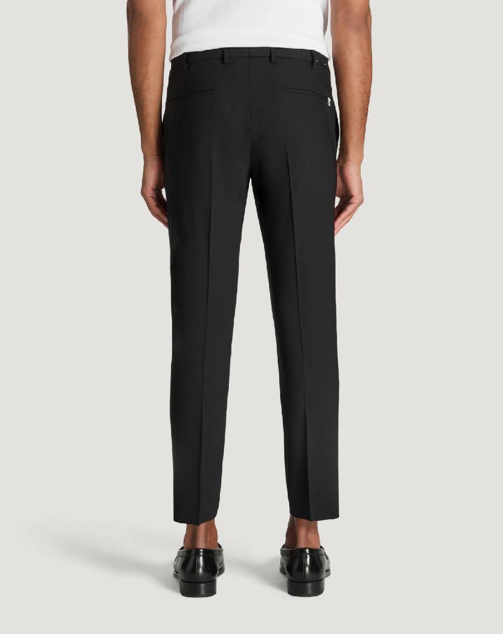 Pt Torino Pantaloni Dieci In Lana Tropical