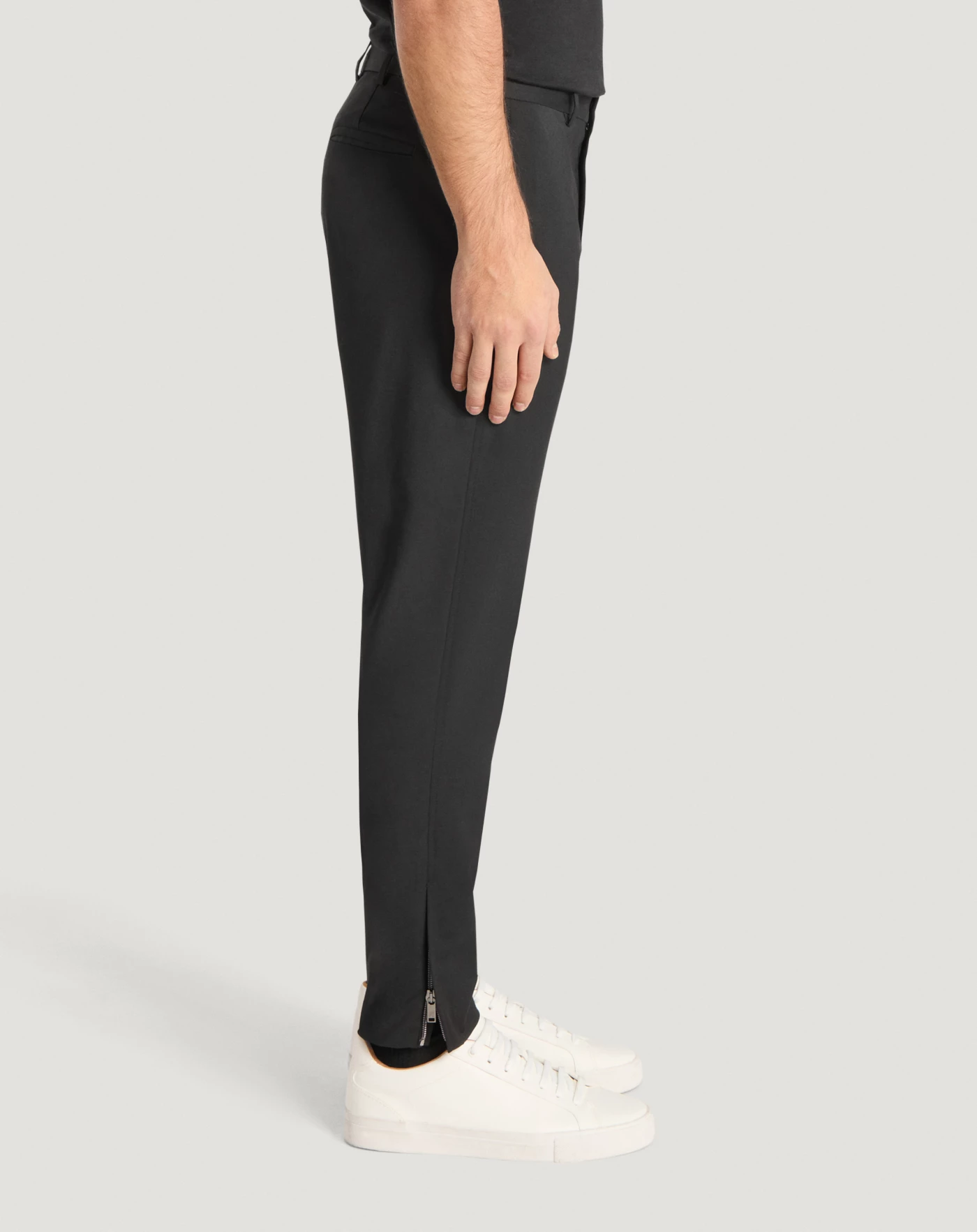 Pt Torino Pantaloni Epsilon Zip In Lana Active