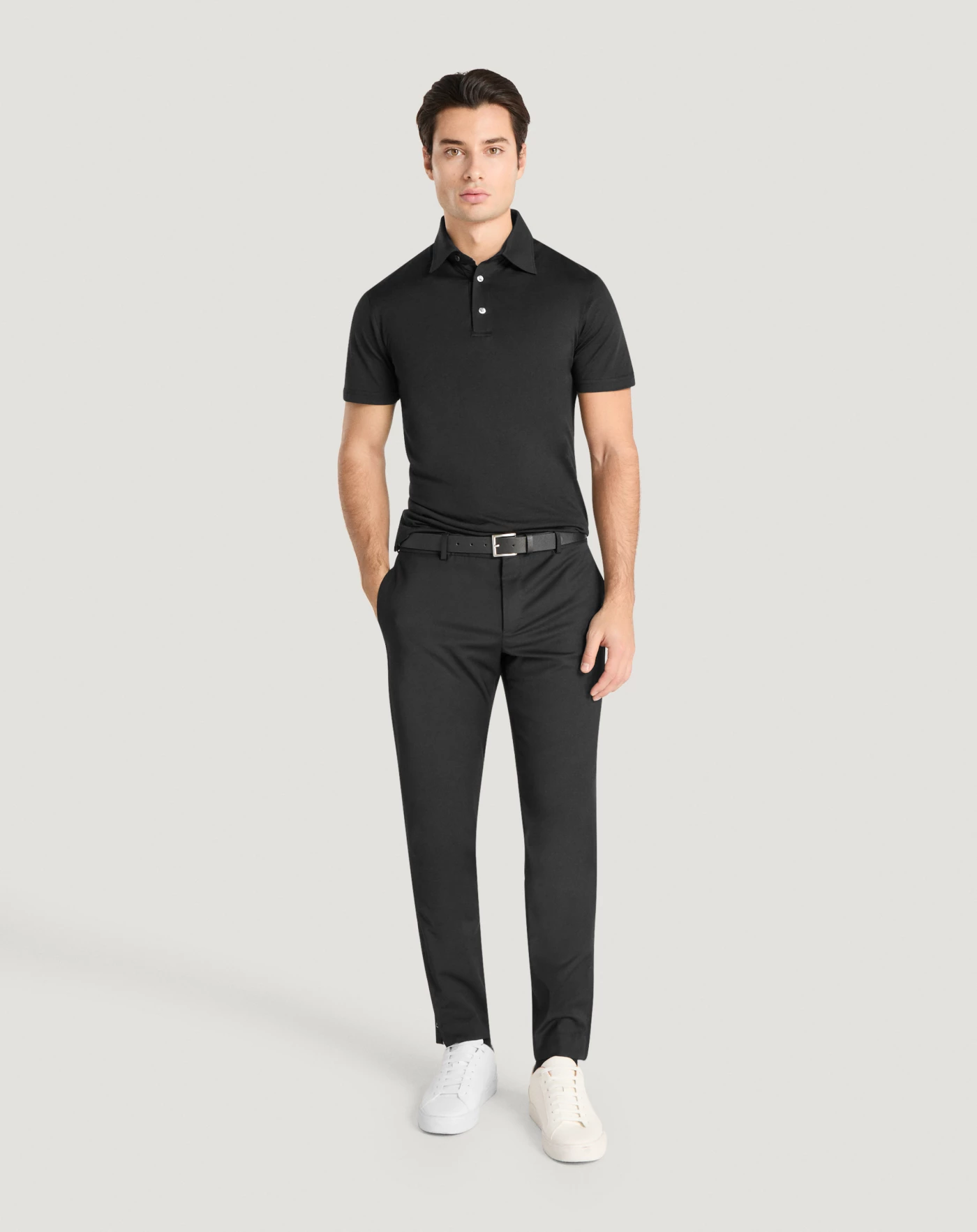 Pt Torino Pantaloni Epsilon Zip In Lana Active