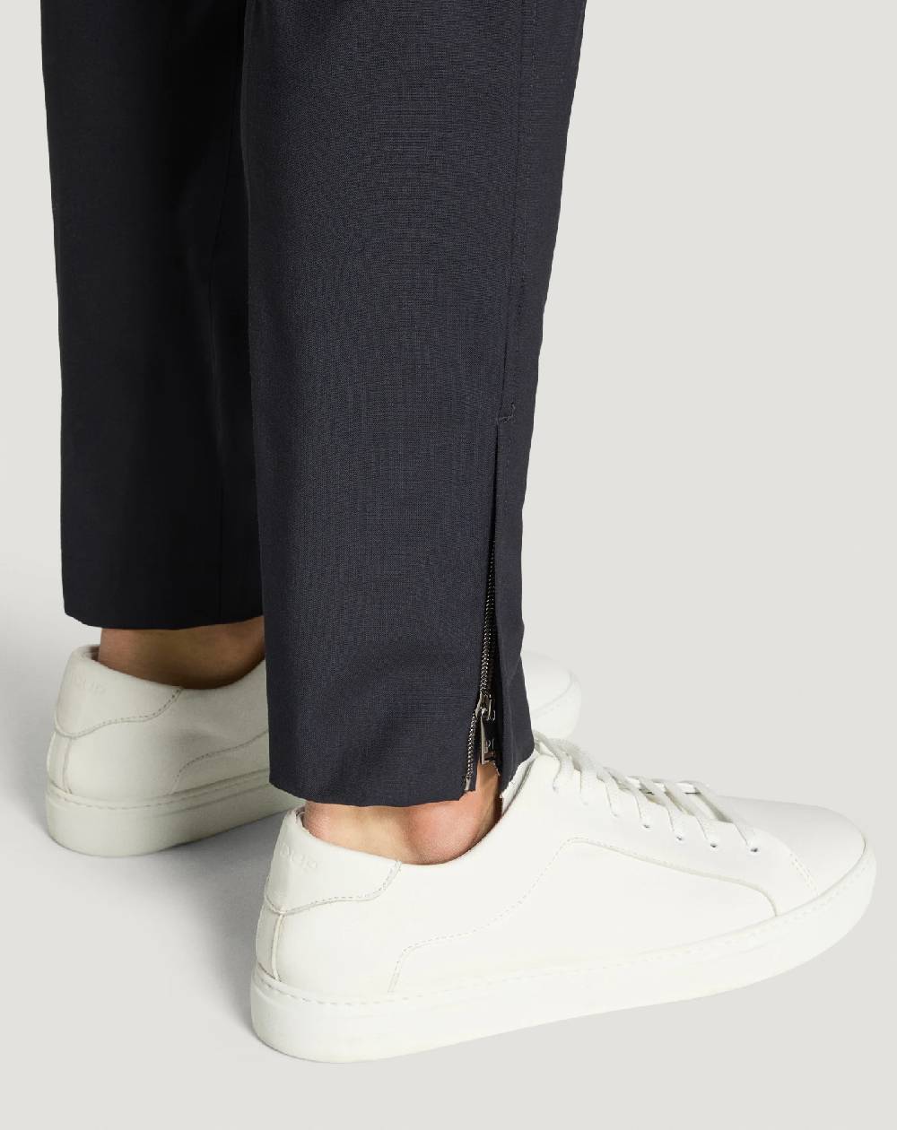 Pt Torino Pantaloni Epsilon Zip In Lana Active