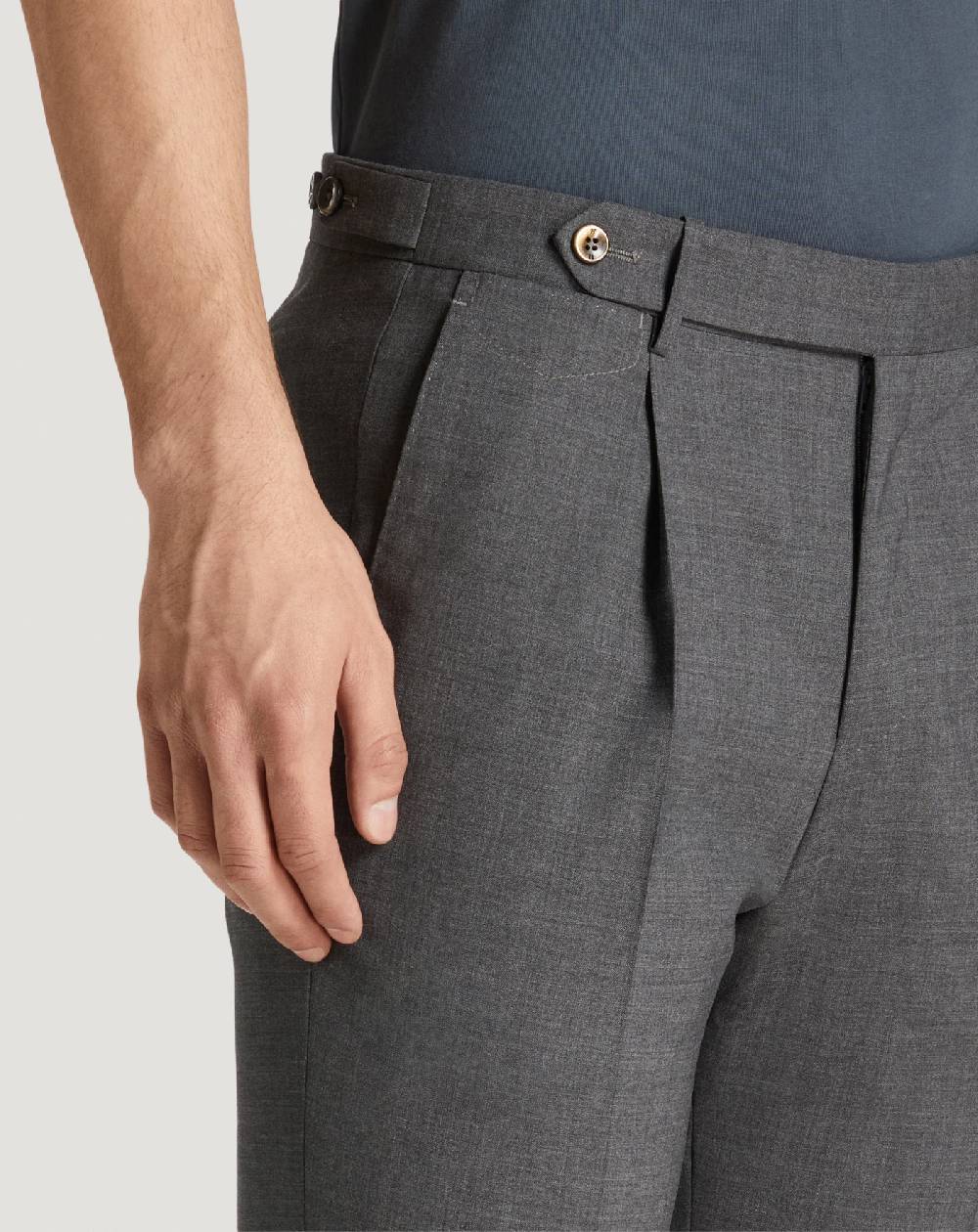 Pt Torino Pantaloni Gentleman In Lana Four Season