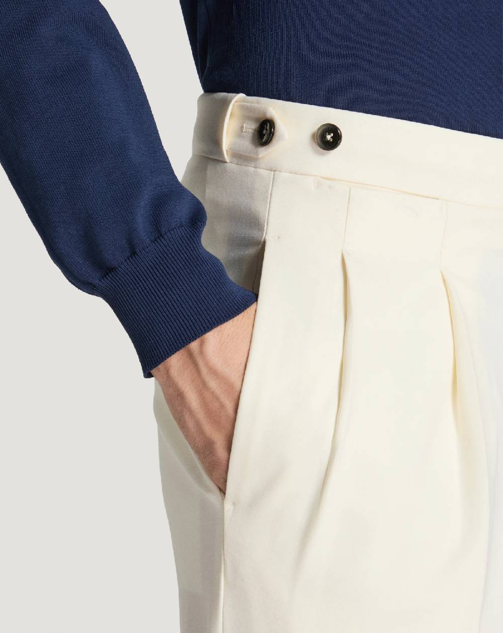 Pt Torino Pantaloni Gentleman In Lana Tropical