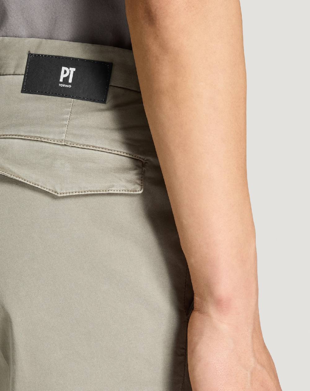 Pt Torino Pantaloni House In Raso Stretch