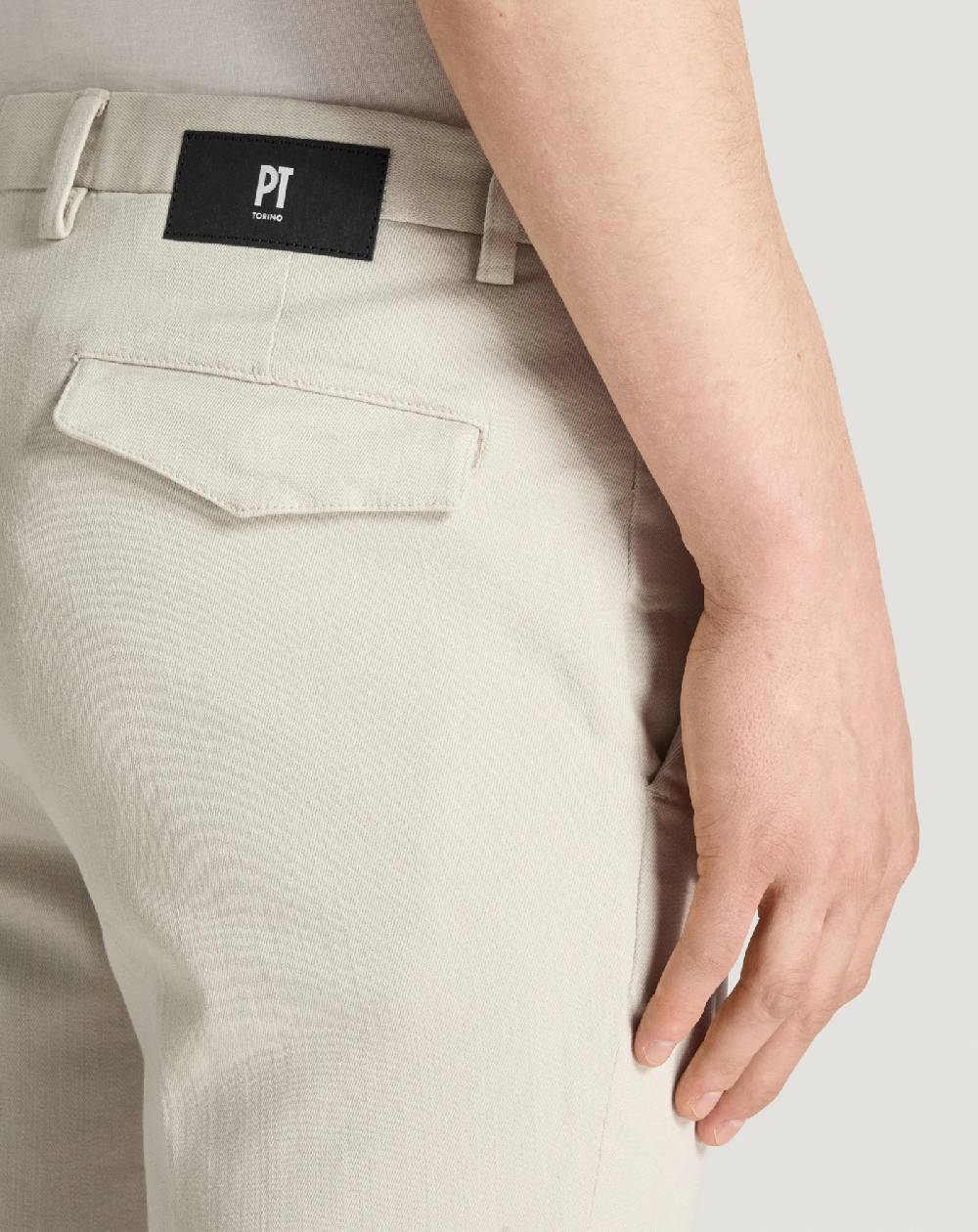 Pt Torino Pantaloni House In Silky Denim Stretch