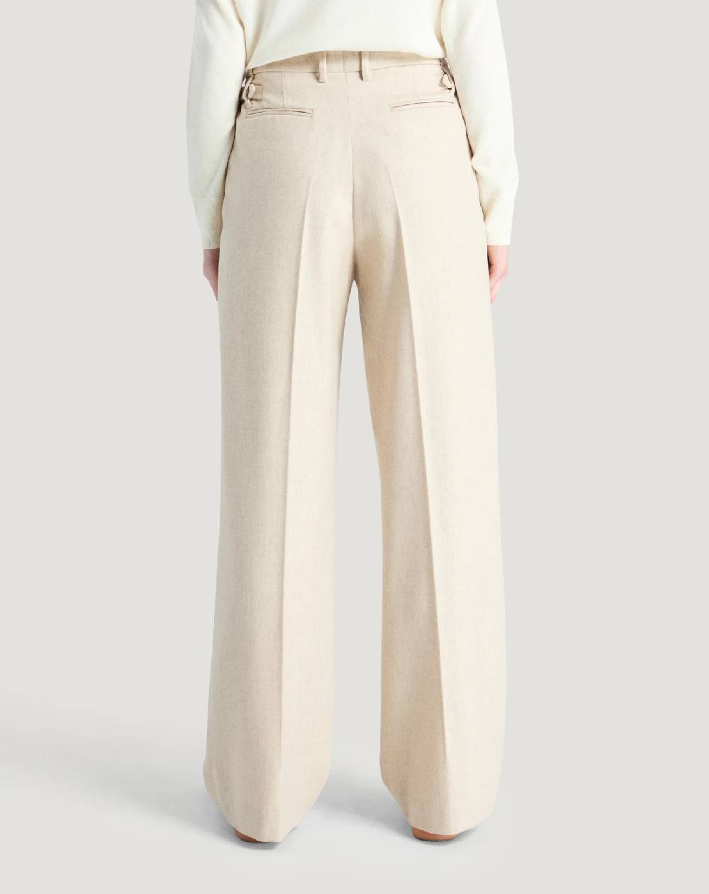 Pt Torino Pantaloni Isabel In Flanella