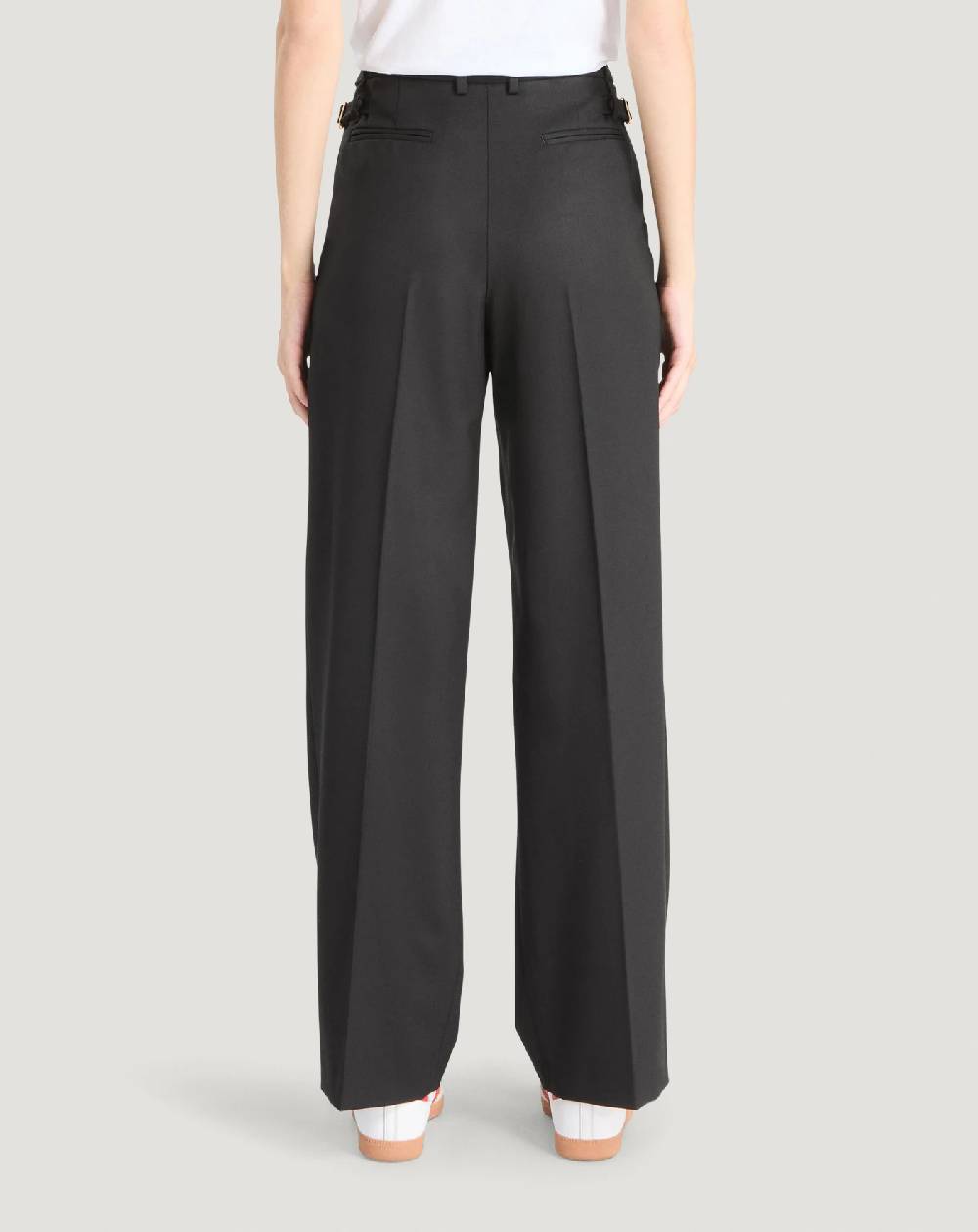 Pt Torino Pantaloni Isabel In Lana Stretch