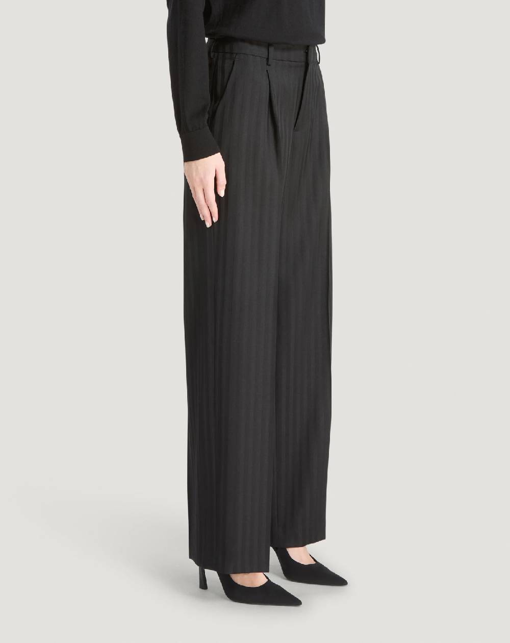 Pt Torino Pantaloni Lola In Lana