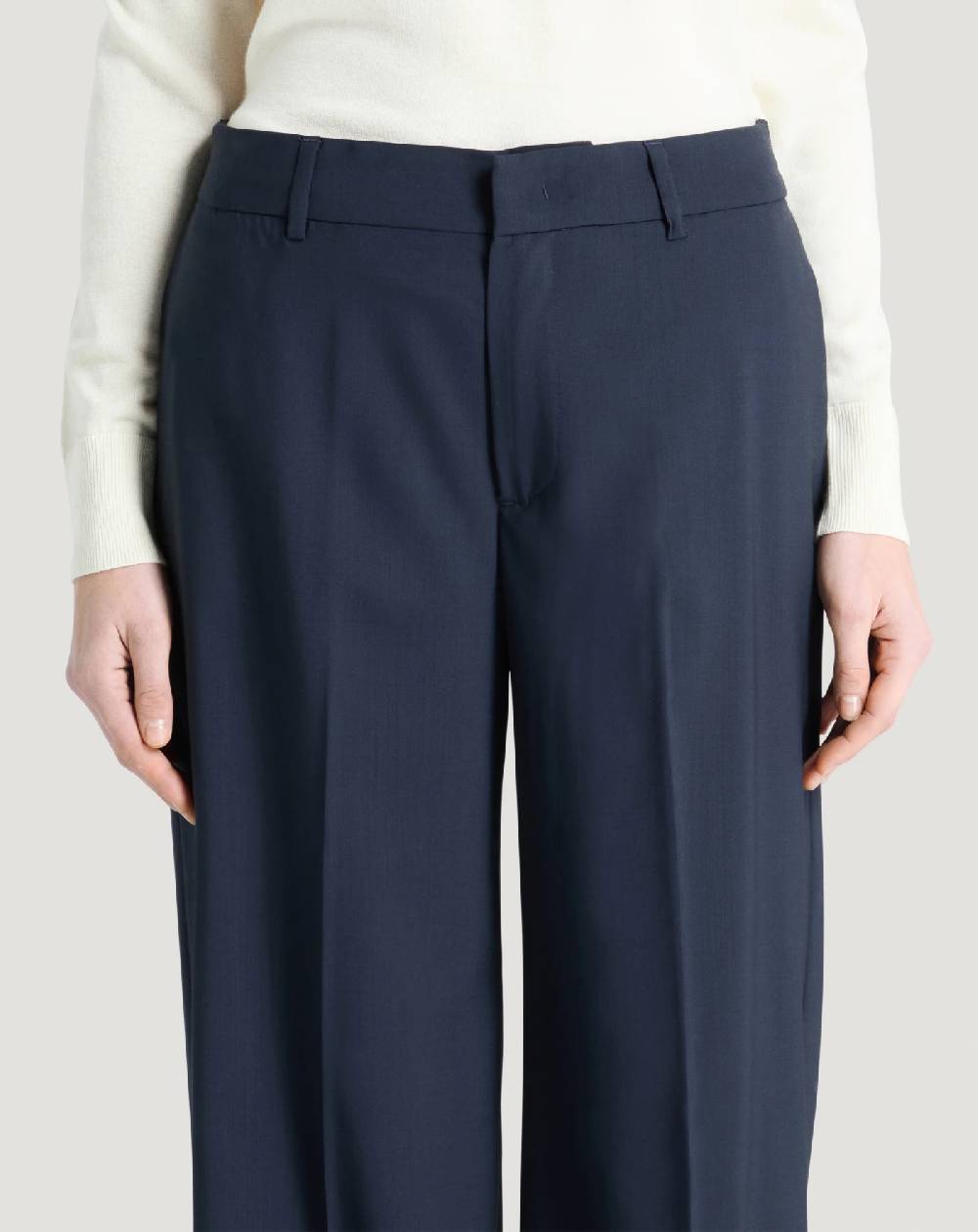 Pt Torino Pantaloni Lorenza In Lana