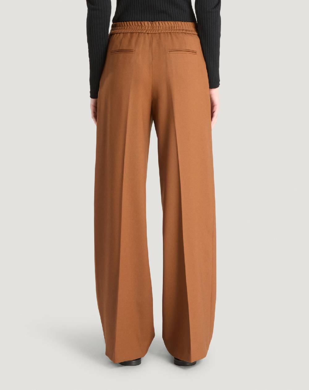 Pt Torino Pantaloni Lorenza In Lana Stretch