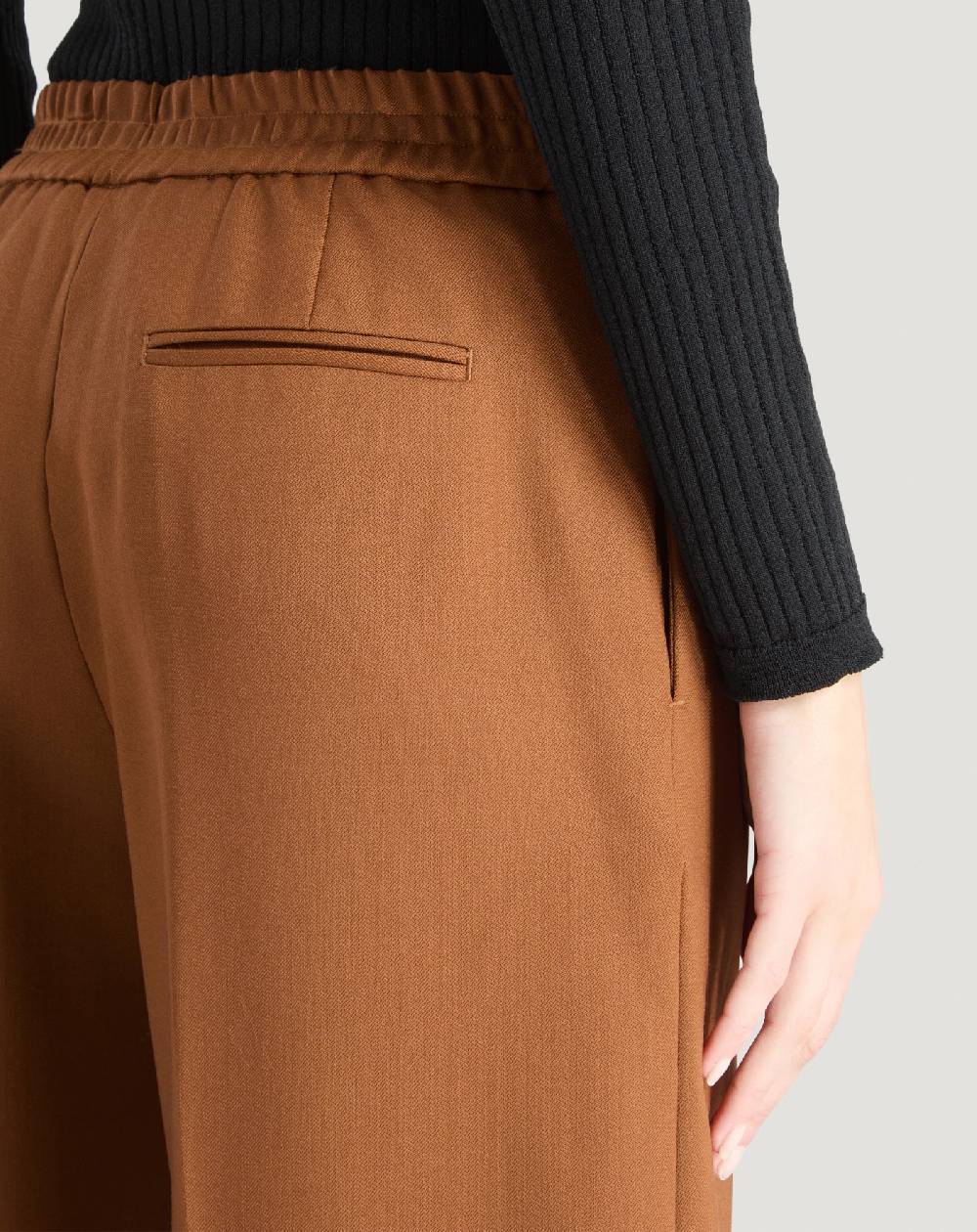 Pt Torino Pantaloni Lorenza In Lana Stretch