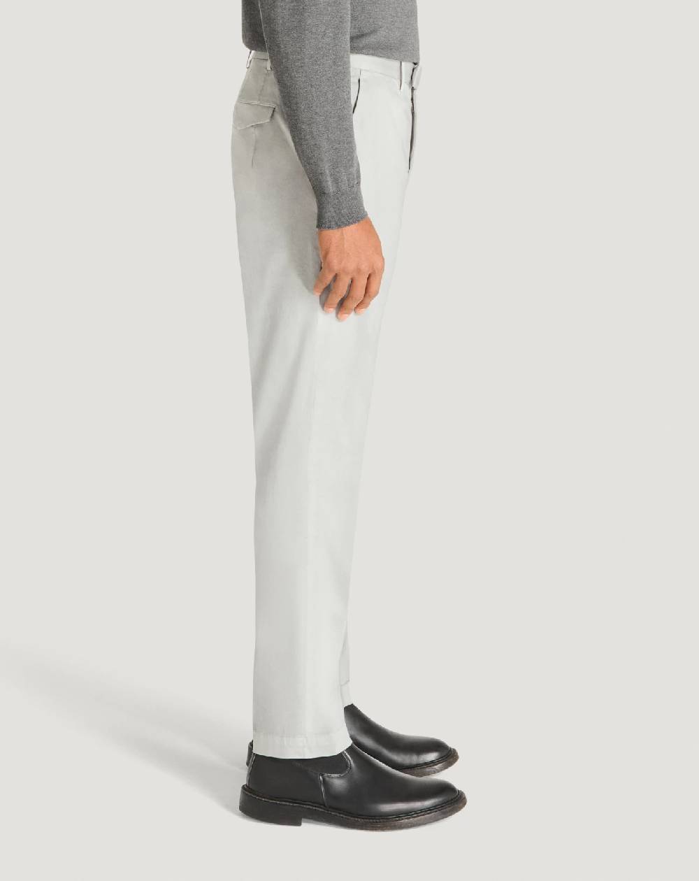 Pt Torino Pantaloni Master In Cotone Satin