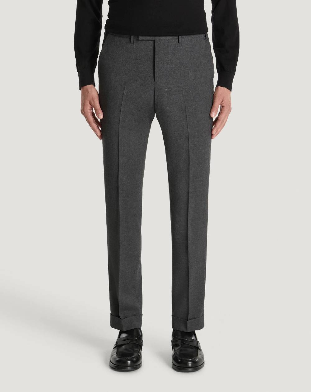 Pt Torino Pantaloni Master In Lana Batavia