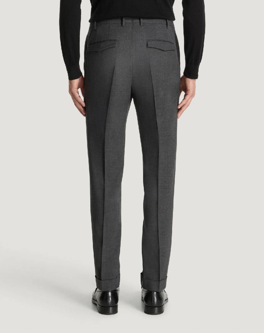 Pt Torino Pantaloni Master In Lana Batavia