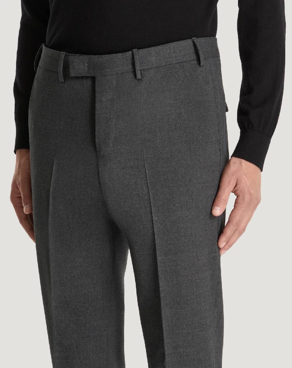 Pt Torino Pantaloni Master In Lana Batavia