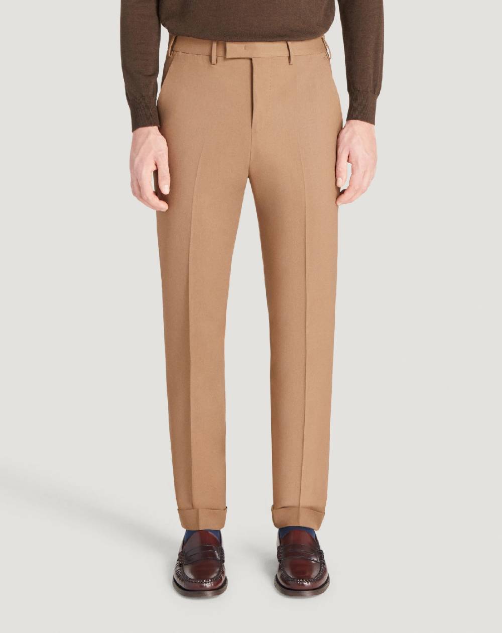 Pt Torino Pantaloni Master In Lana Batavia