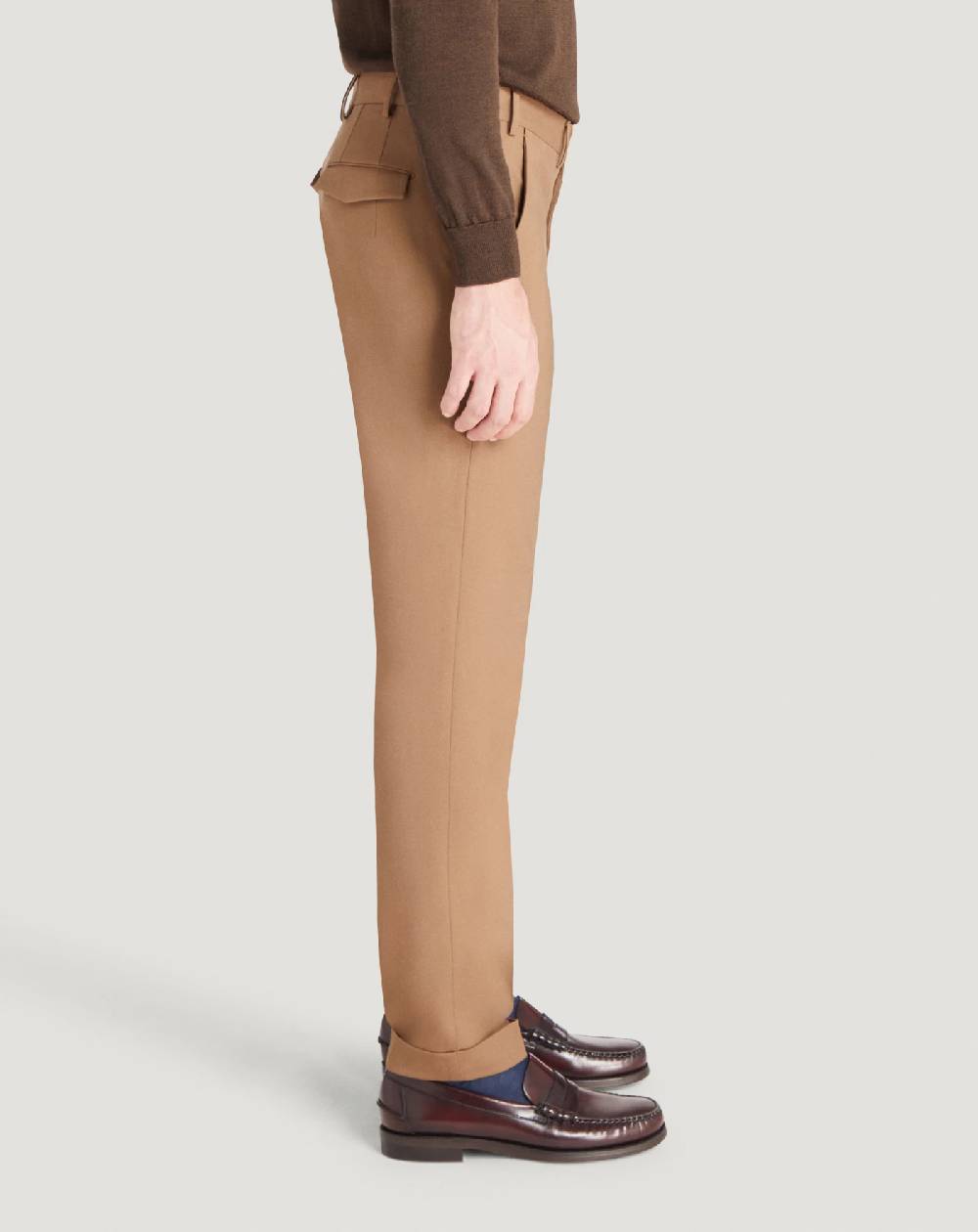 Pt Torino Pantaloni Master In Lana Batavia