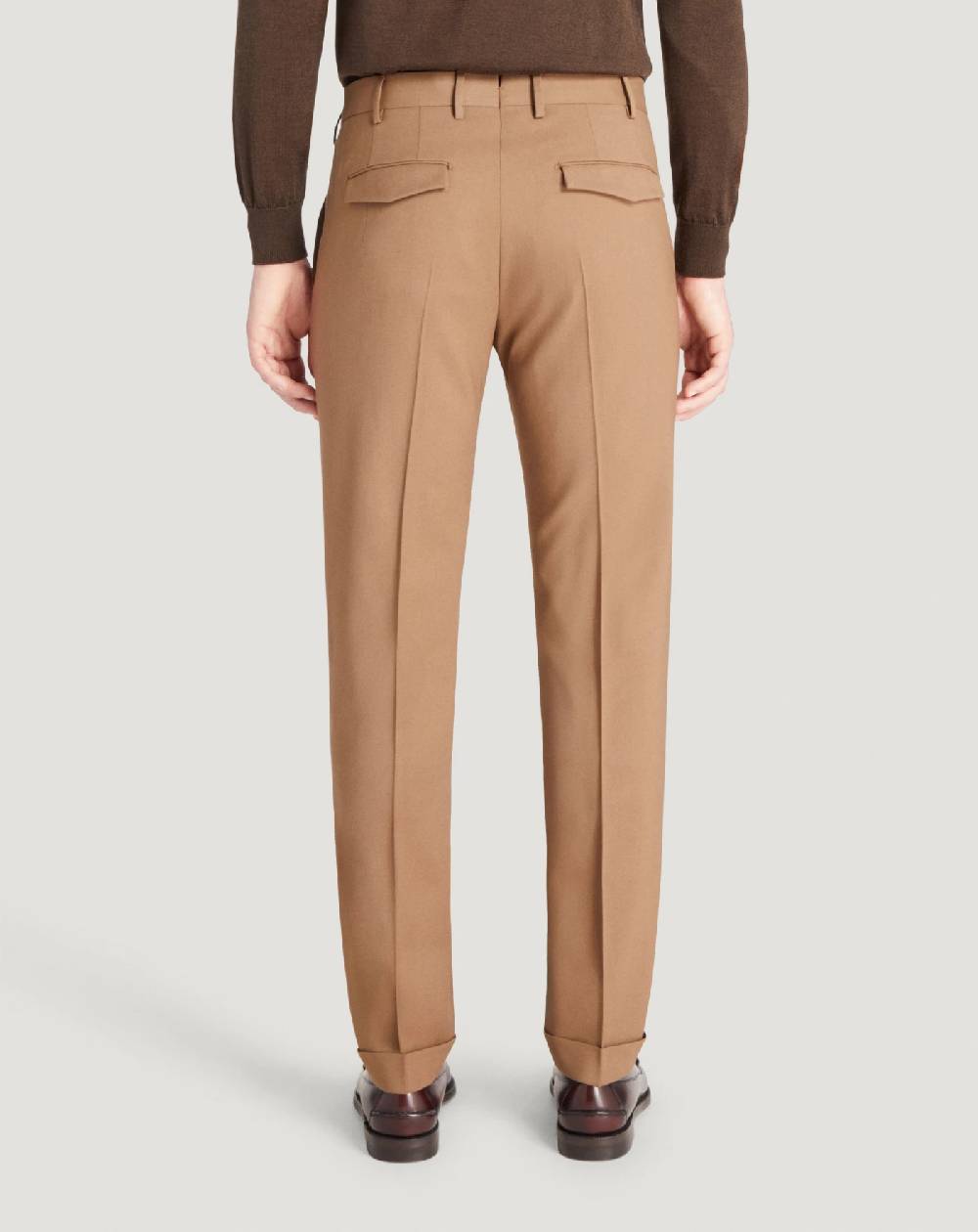 Pt Torino Pantaloni Master In Lana Batavia