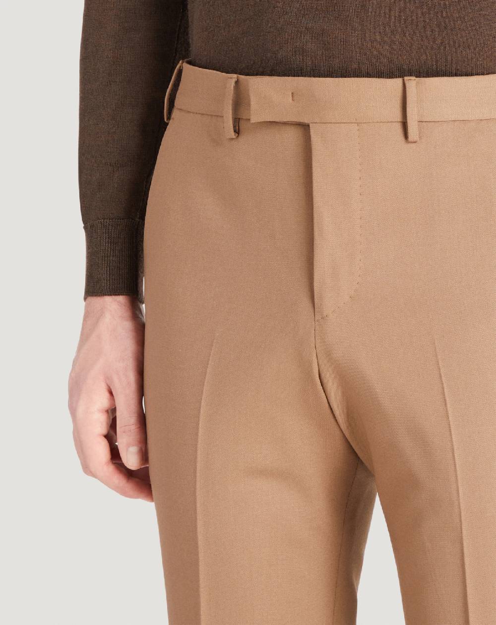 Pt Torino Pantaloni Master In Lana Batavia