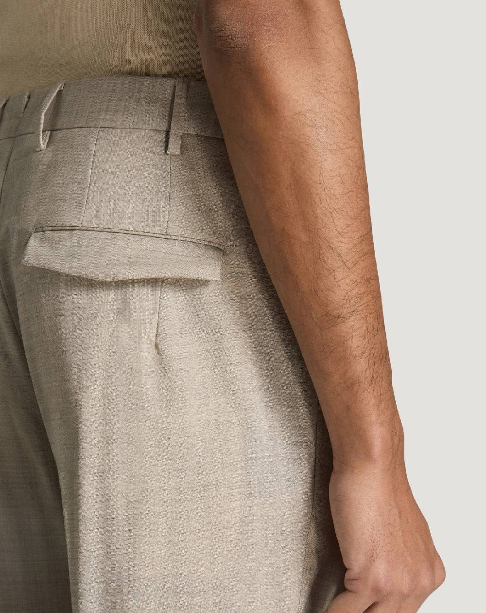 Pt Torino Pantaloni Master In Lana Four Season