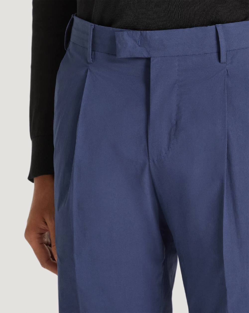 Pt Torino Pantaloni Master In Popeline Stretch