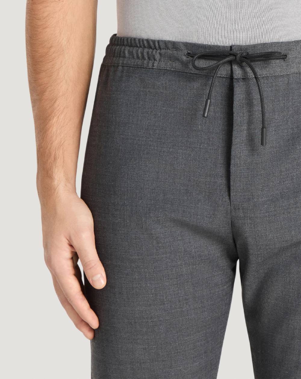 Pt Torino Pantaloni Omega In Lana Active