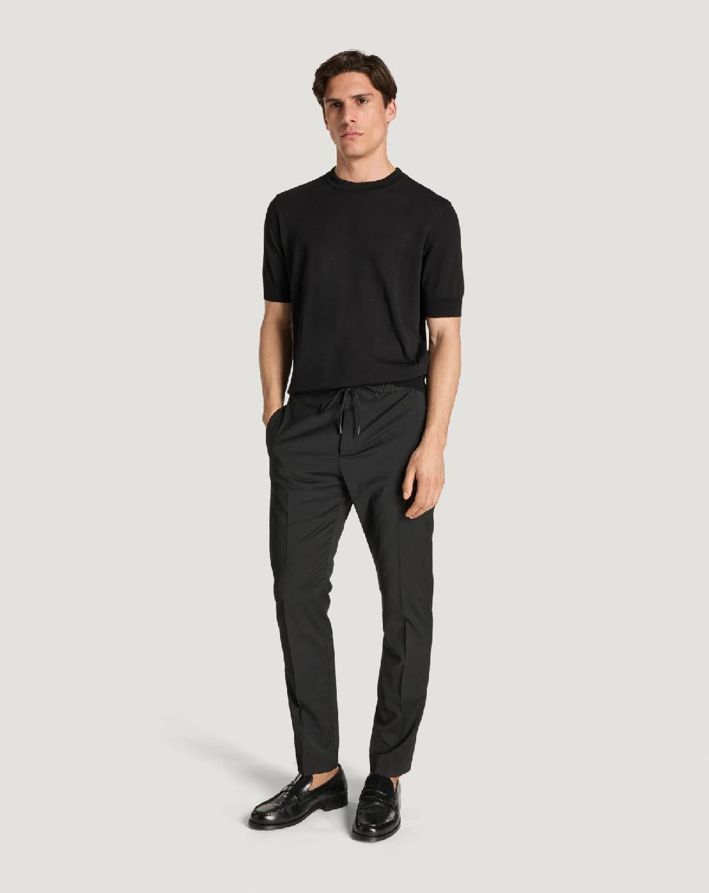 Pt Torino Pantaloni Omega In Lana Active