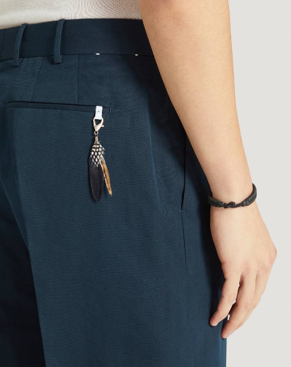 Pt Torino Pantaloni Quindici In Cotone E Lino