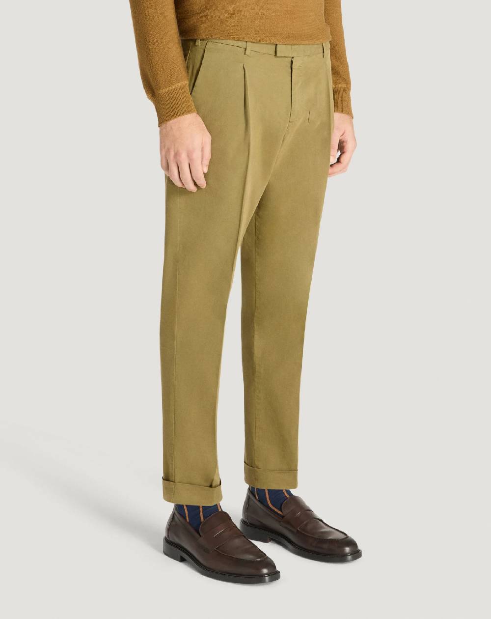 Pt Torino Pantaloni Rebel In Gabardina Stretch