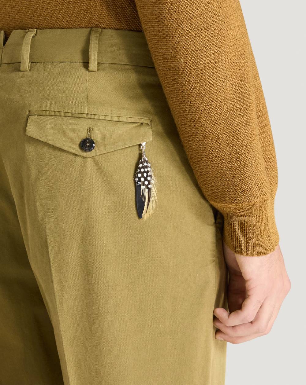 Pt Torino Pantaloni Rebel In Gabardina Stretch