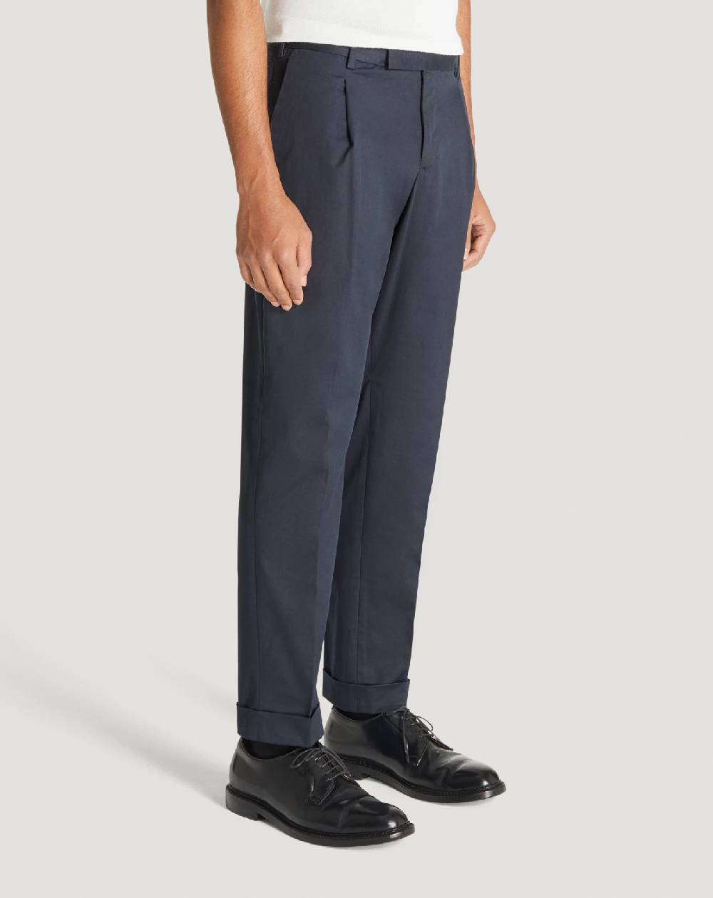 Pt Torino Pantaloni Rebel In Gabardina Stretch