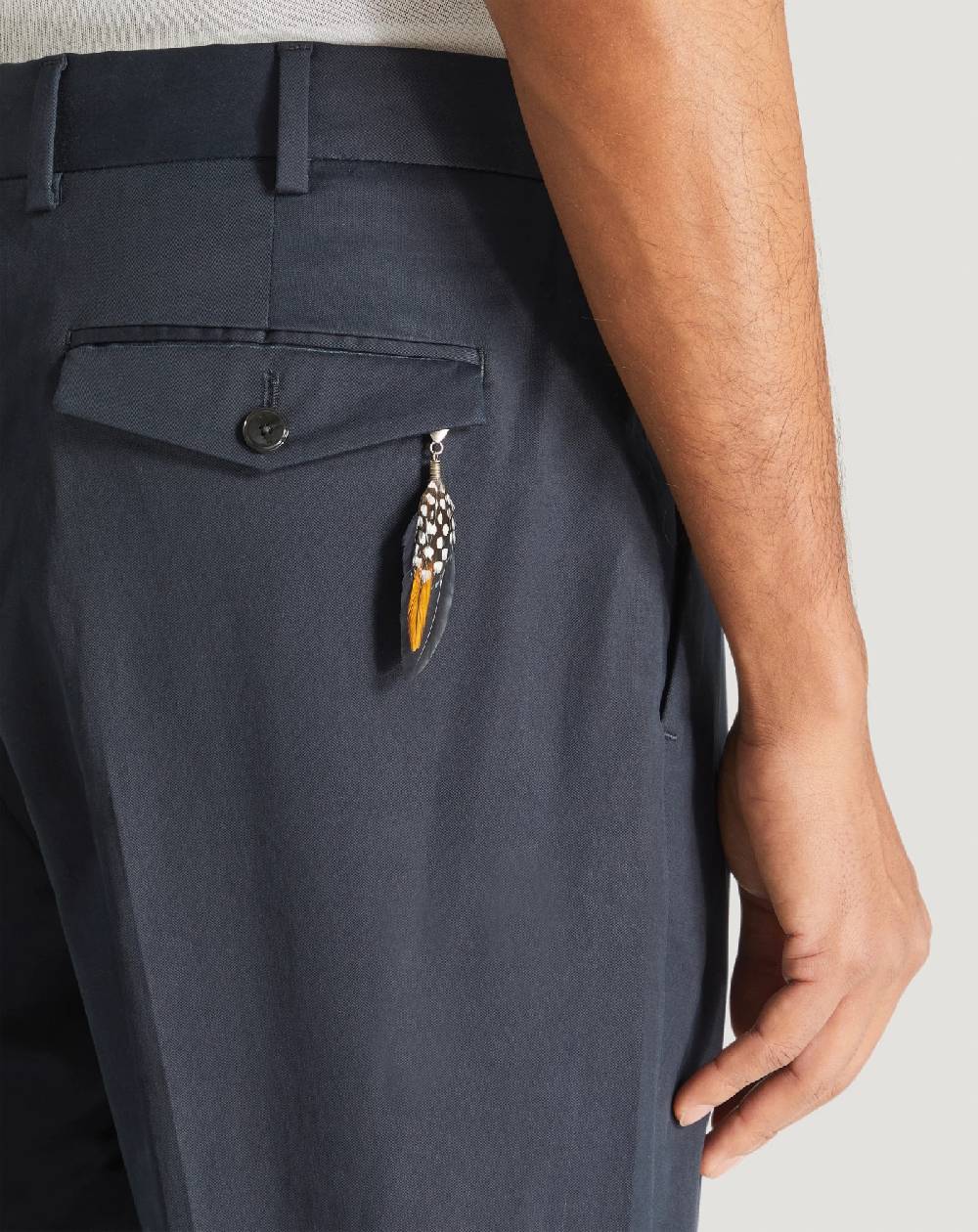 Pt Torino Pantaloni Rebel In Gabardina Stretch