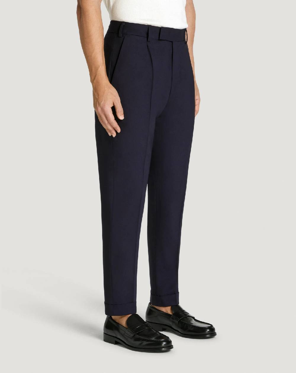 Pt Torino Pantaloni Rebel In Lana Tropical