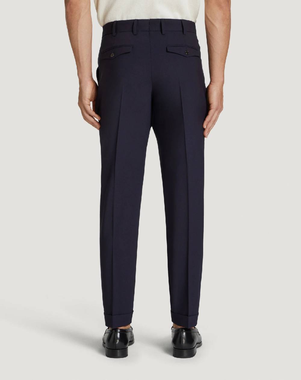 Pt Torino Pantaloni Rebel In Lana Tropical