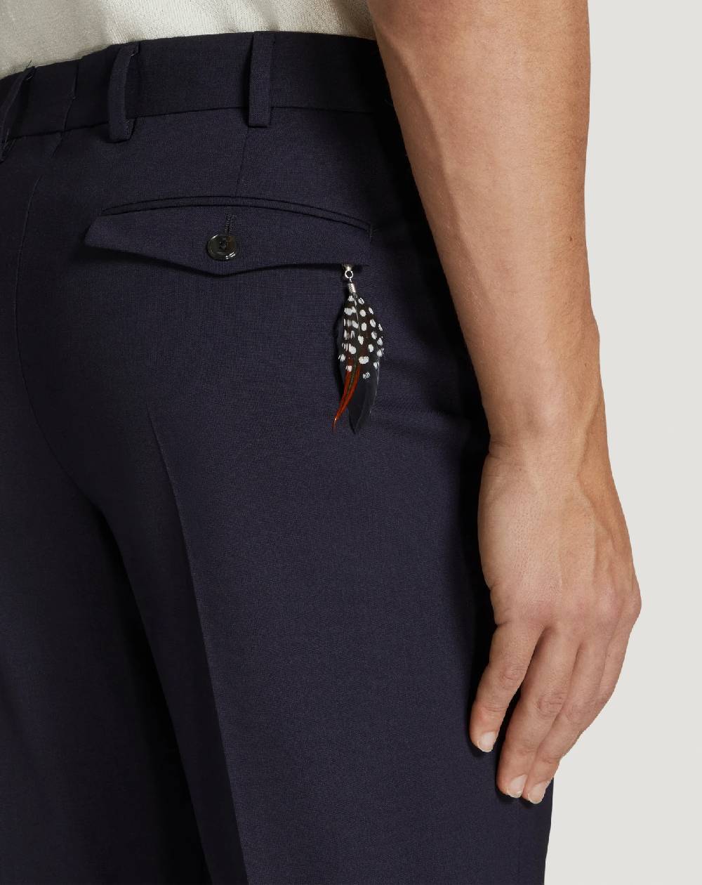 Pt Torino Pantaloni Rebel In Lana Tropical