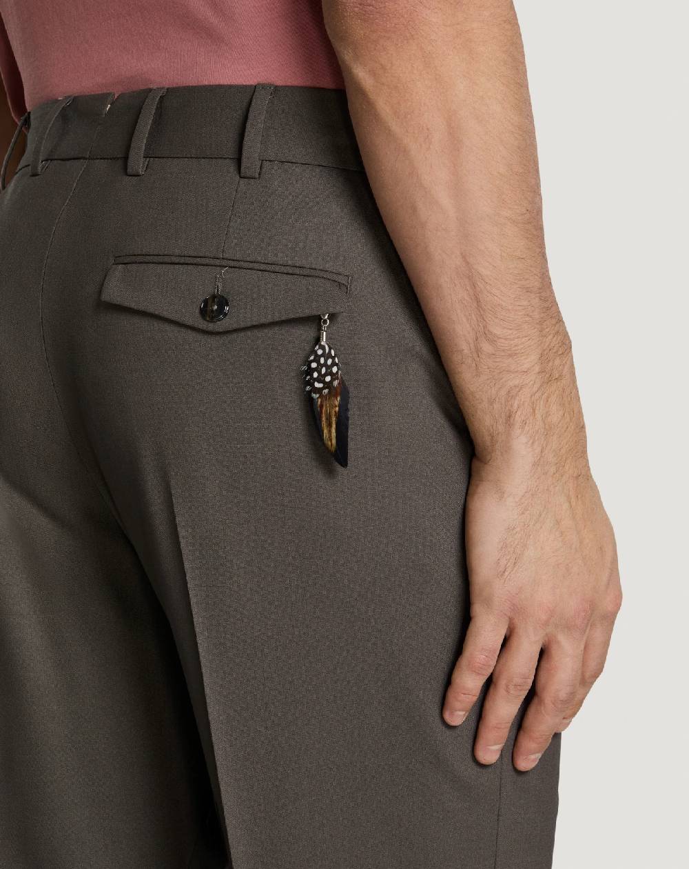 Pt Torino Pantaloni Rebel In Lana Tropical