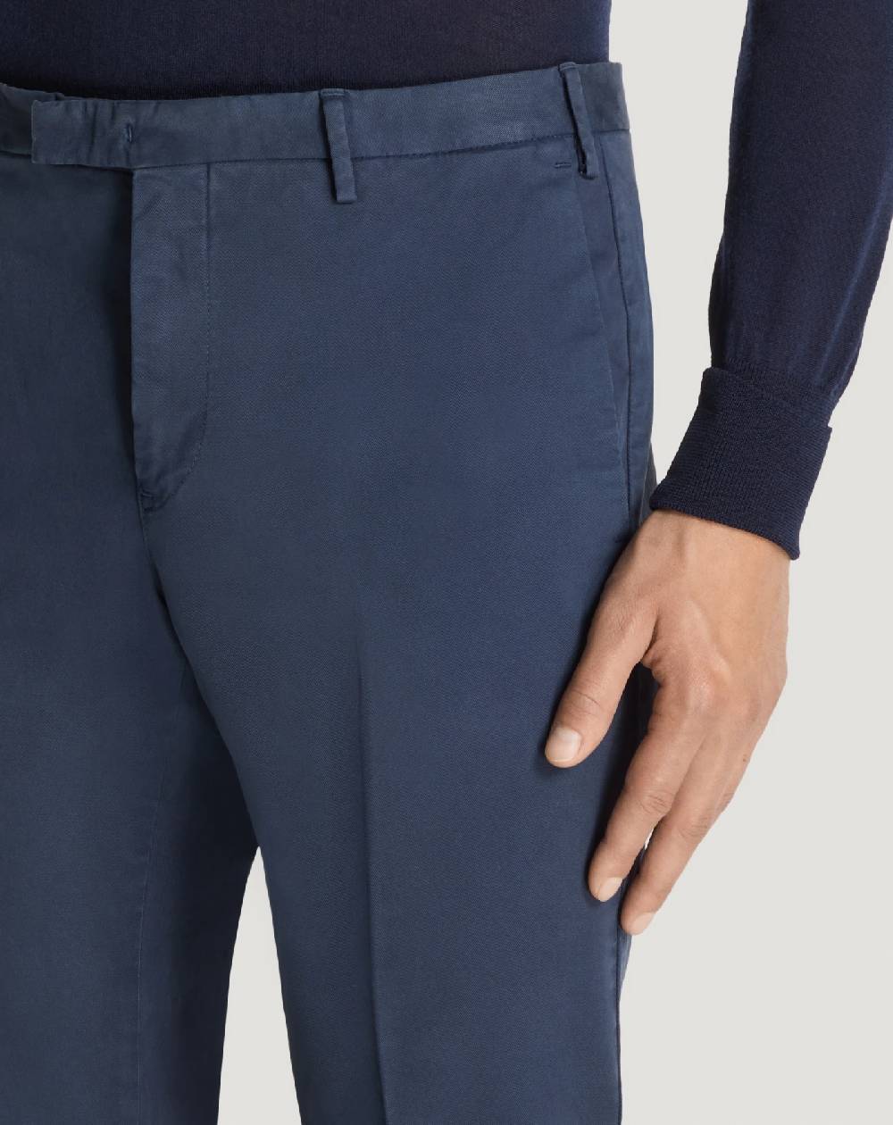 Pt Torino Pantaloni Skinny In Cotone Batavia