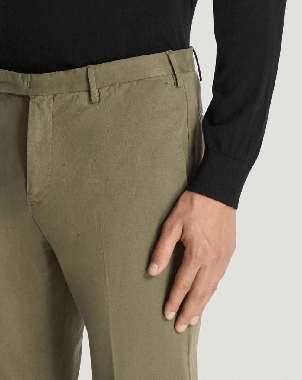 Pt Torino Pantaloni Skinny In Cotone Batavia