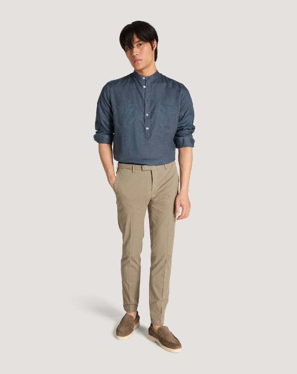 Pt Torino Pantaloni Skinny In Gabardina Stretch