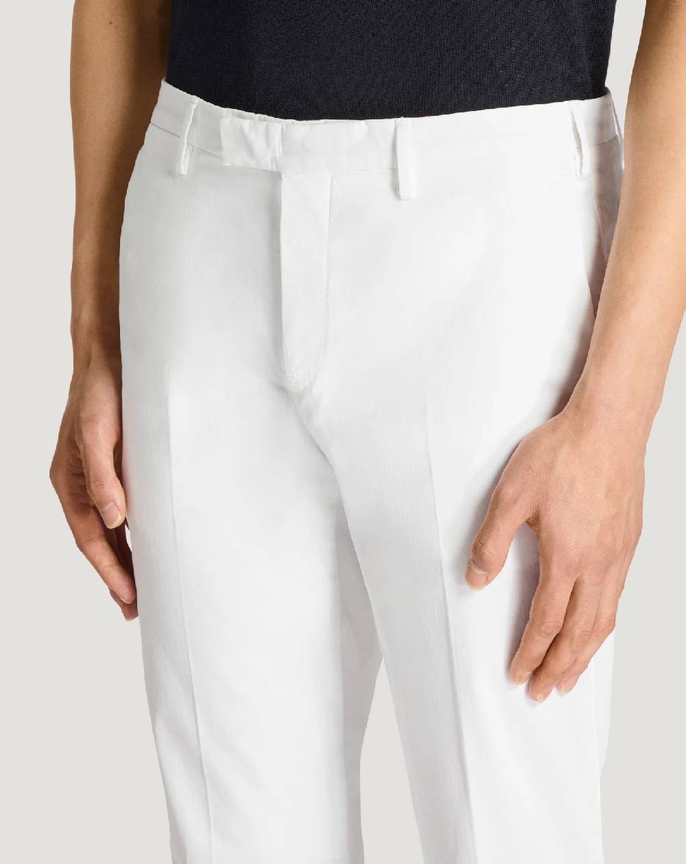 Pt Torino Pantaloni Skinny In Gabardina Stretch