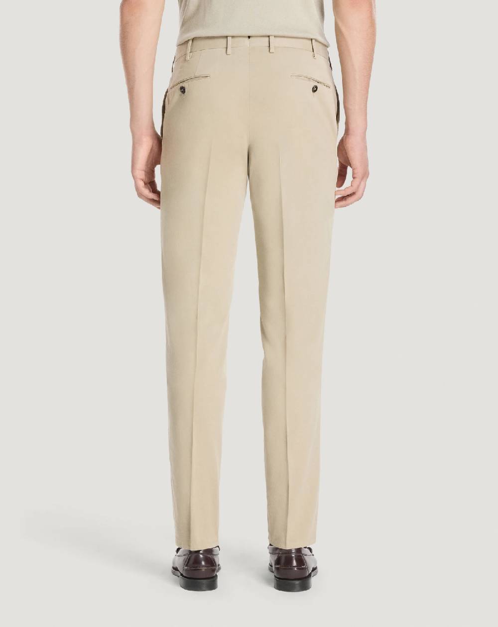 Pt Torino Pantaloni Slim In Cotone Batavia