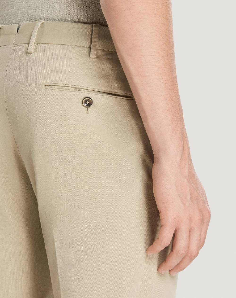 Pt Torino Pantaloni Slim In Cotone Batavia