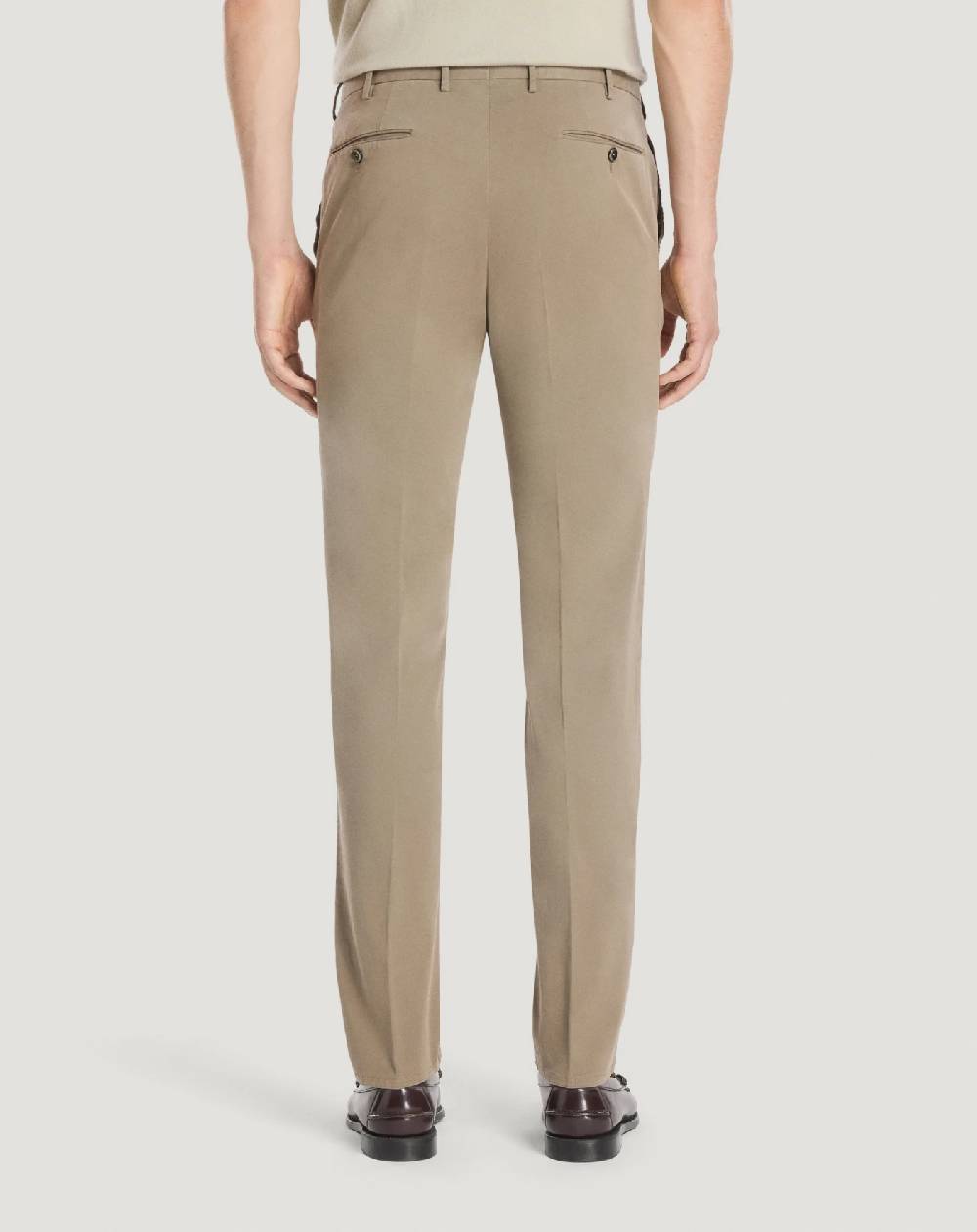 Pt Torino Pantaloni Slim In Cotone Batavia